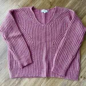 Pink Rose Sweater